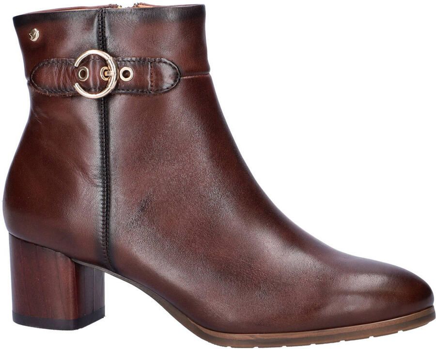 Pikolinos Calafat leren enkellaarzen bruin