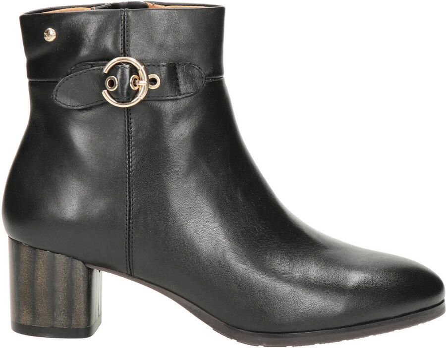 Pikolinos Calafat leren enkellaarzen zwart