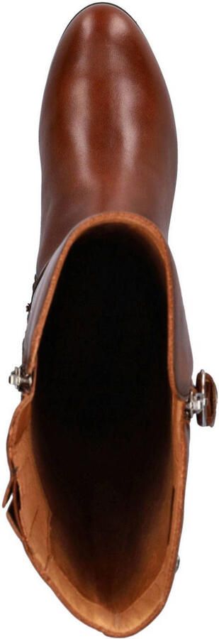 Pikolinos leren hoge laarzen cognac