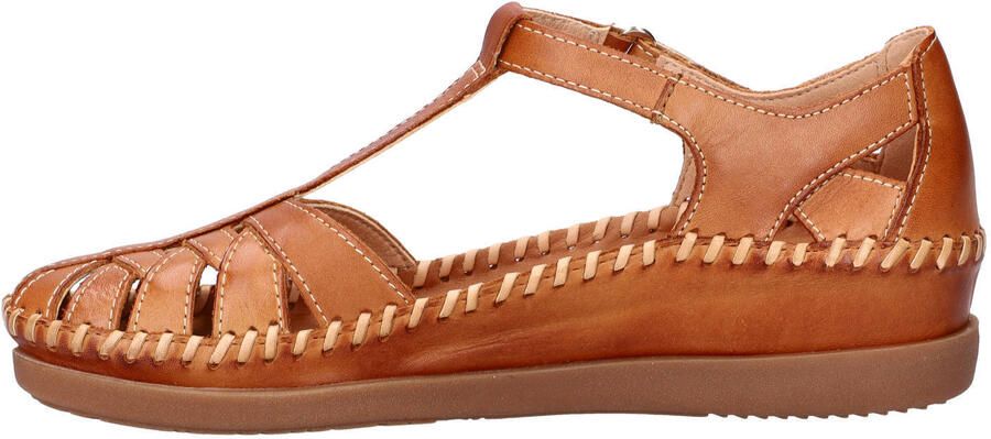 Pikolinos leren sandalen cognac - Foto 2