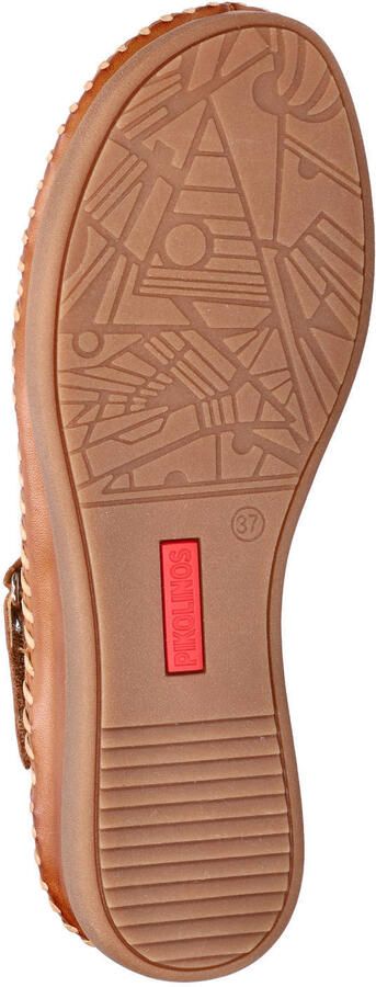 Pikolinos leren sandalen cognac - Foto 3