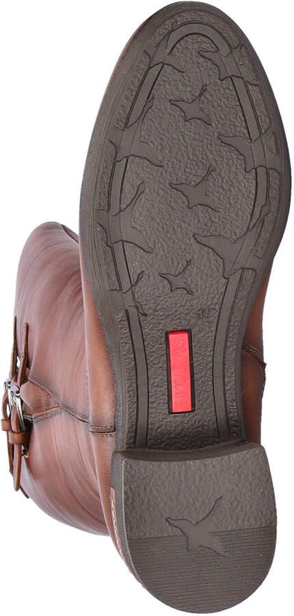 Pikolinos Malaga leren hoge laarzen cognac - Foto 2