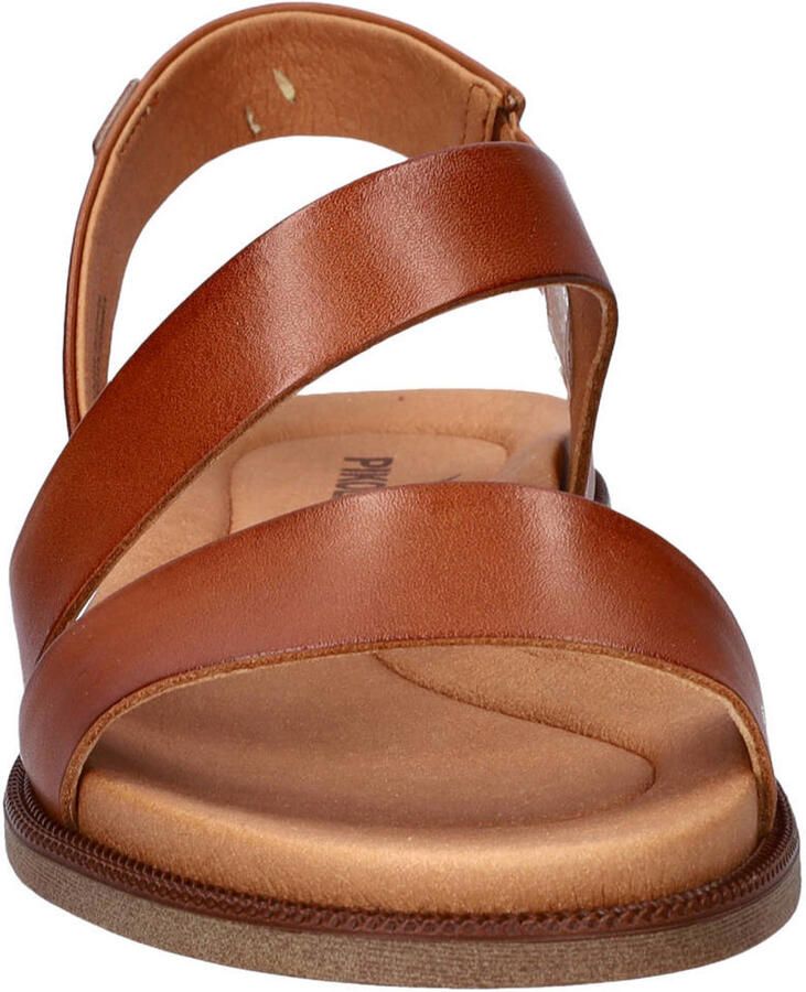 Pikolinos Navia leren sandalen cognac - Foto 2