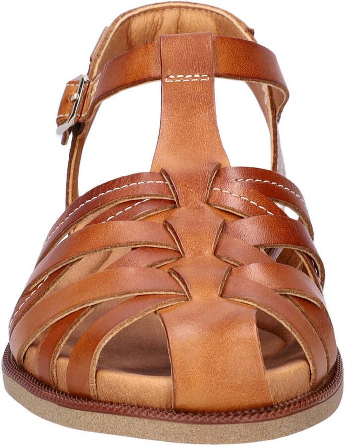 Pikolinos Navia leren sandalen cognac - Foto 2