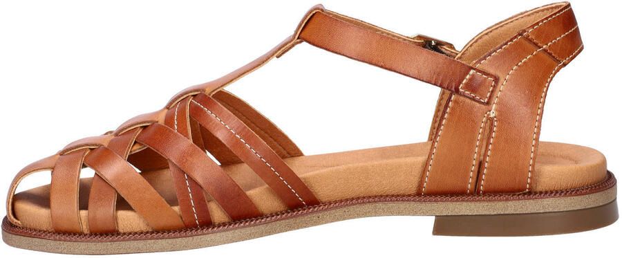 Pikolinos Navia leren sandalen cognac - Foto 3