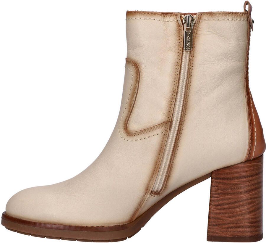 Pikolinos Palencia leren enkellaarzen ecru - Foto 2