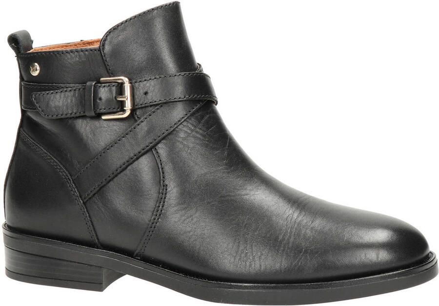 Pikolinos Puertollano leren enkellaarzen zwart - Foto 2