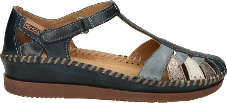 Pikolinos Rowley Classic leren sandalen blauw