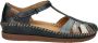 Pikolinos Rowley Classic leren sandalen blauw - Thumbnail 1