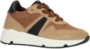 Pinocchio leren sneakers beige