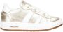 Pinocchio leren sneakers goud - Thumbnail 1
