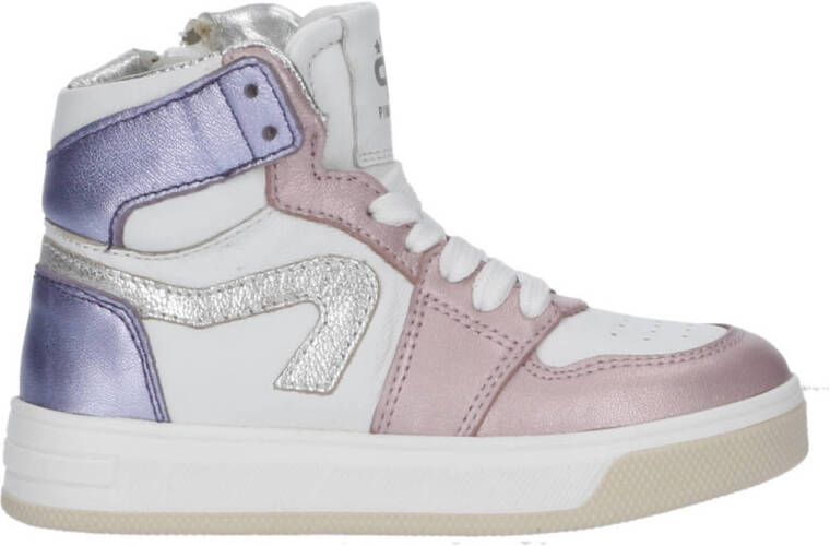 Pinocchio leren sneakers roze Meisjes Leer 20 | Sneaker van