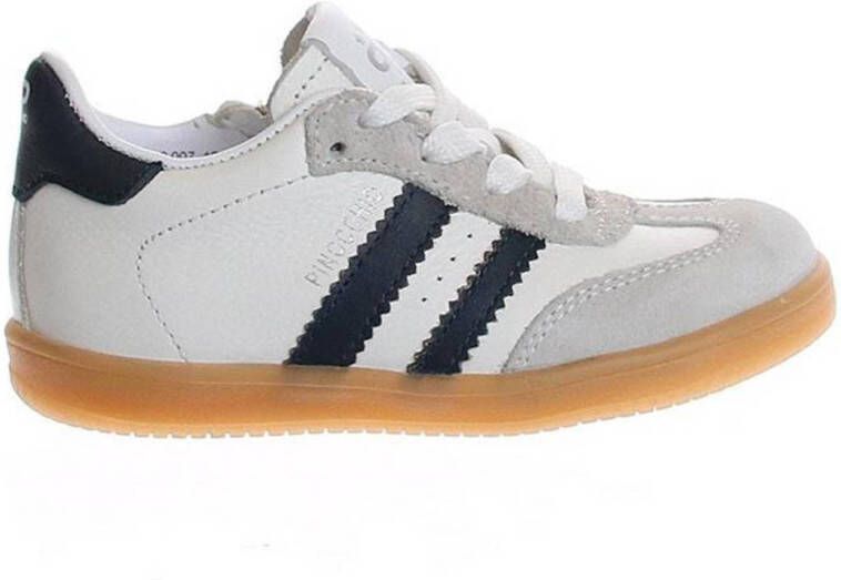 Pinocchio leren sneakers wit Jongens Leer Meerkleurig 30