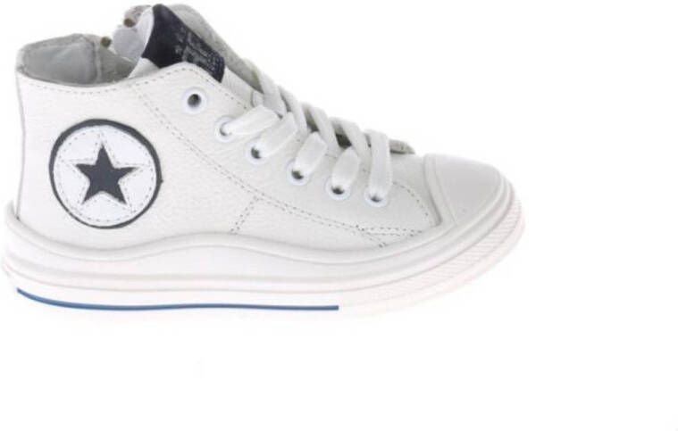 Pinocchio leren sneakers wit Jongens Leer 20 | Sneaker van