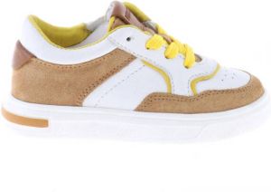 Pinocchio leren sneakers wit beige
