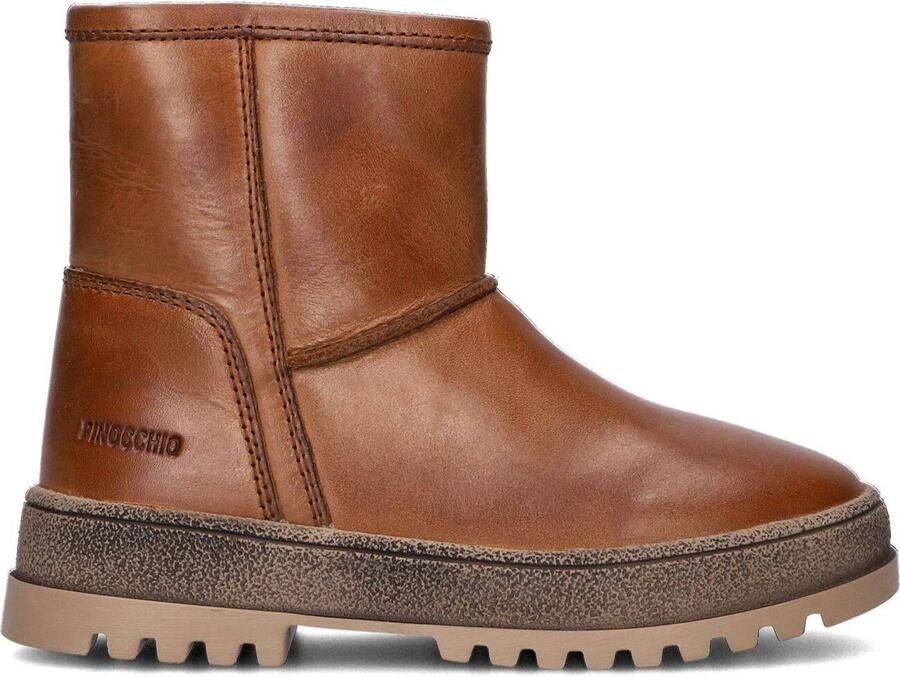 Pinocchio P2669 Enkelboots Enkellaarsjes Jongens Kids Cognac