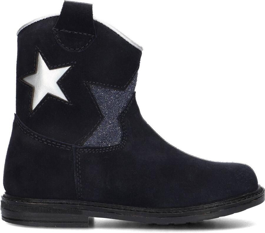 Pinocchio P1697 Enkellaarsjes Enkelboots met rits Meisjes Kids Blauw