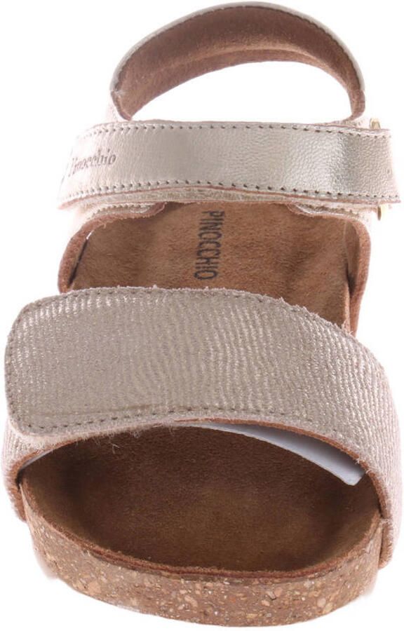 Pinocchio leren sandalen champagne - Foto 2