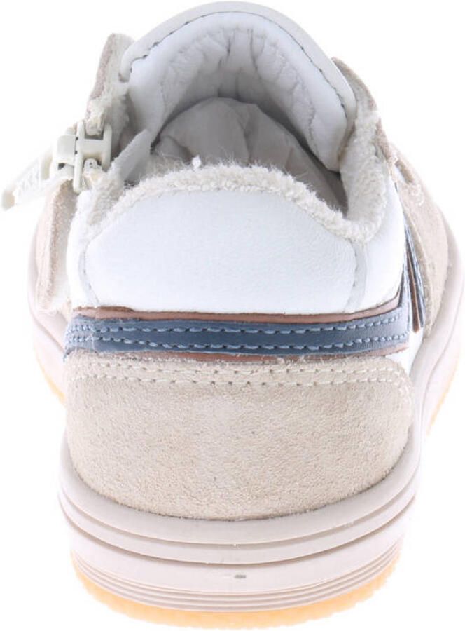 Pinocchio leren sneakers wit beige - Foto 2