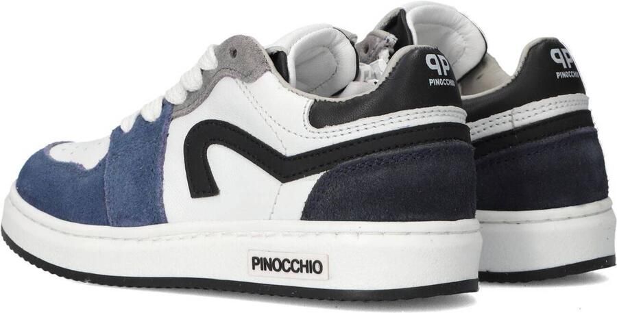Pinocchio P1015 Sneakers Jongens Leren Sneaker Wit - Foto 2