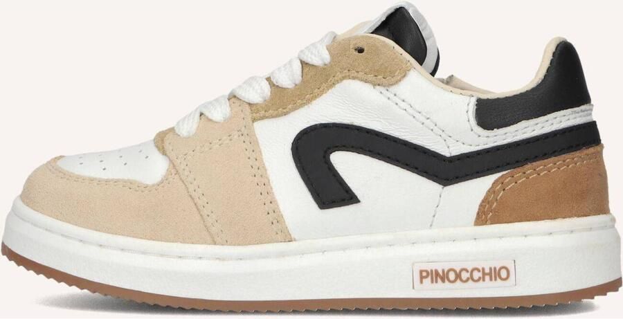 Pinocchio Jongens Sneakers P1015 Leren Lage sneakers Wit - Foto 3