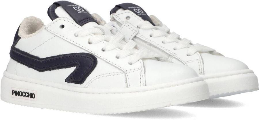Pinocchio P1516 Sneakers Jongens Leren Sneaker Wit - Foto 2