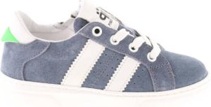 Pinocchio suède sneakers blauw
