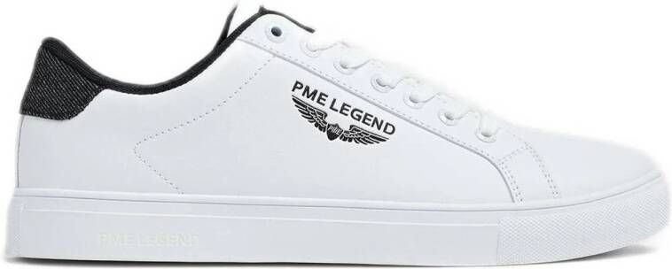 PME Legend Carior Lage sneakers Leren Sneaker Heren Wit
