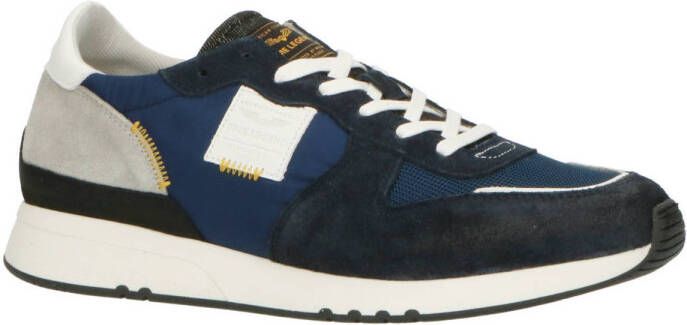 PME Legend Orville leren sneakers donkerblauw