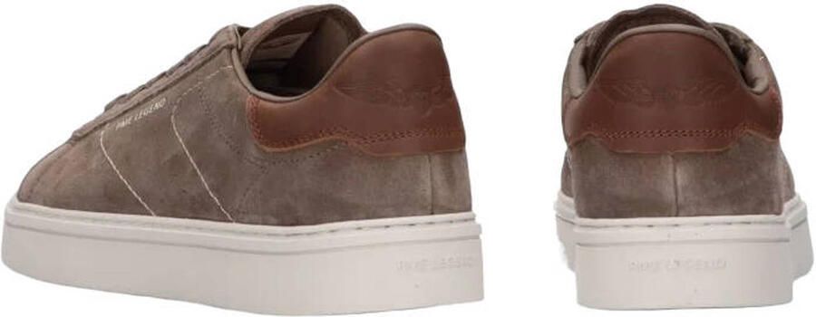 PME Legend CS-10 suède sneakers met logo taupe - Foto 3
