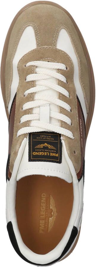 PME Legend CS-11 leren sneakers offwhite beige - Foto 3
