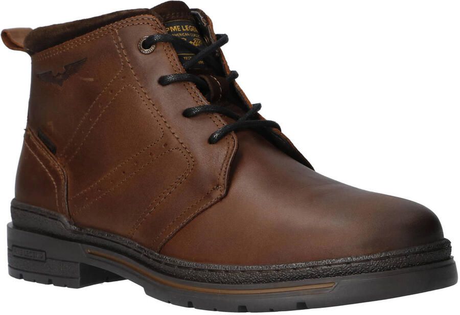PME Legend P.M.E. Tarmac DB-10 Cognac D21 Hoge Veterschoenen Mat Bruin Leer Heren Bruin - Foto 7