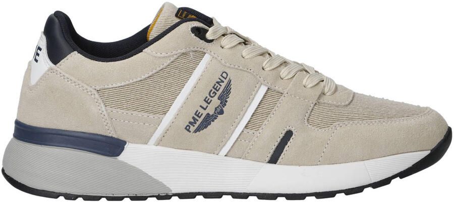 PME Legend Jet lifter suède sneakers zand