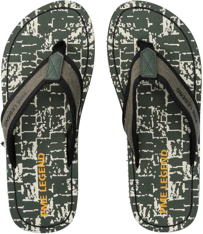 PME Legend Jetflap Slipper groen Textiel