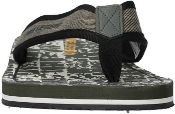 PME Legend Jetflap Slipper groen Textiel - Foto 2