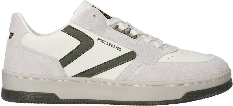 P.M.E. Porter CS-22 Beige U00 Sneakers Gebroken Wit Leer en Suede Heren Gebroken Wit - Foto 2