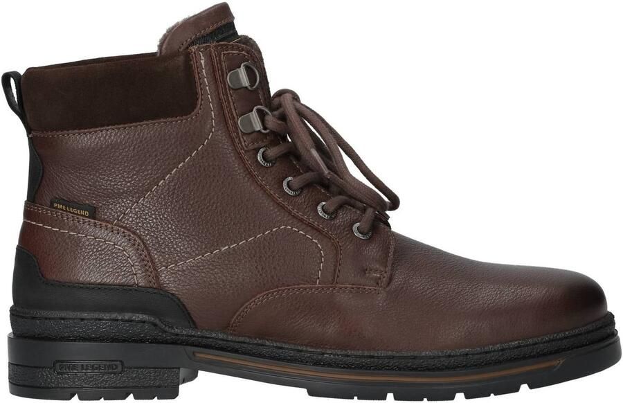 PME Legend leren veterschoenen bruin