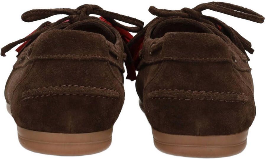 Poelman Anne suède bootschoenen donkerbruin - Foto 2