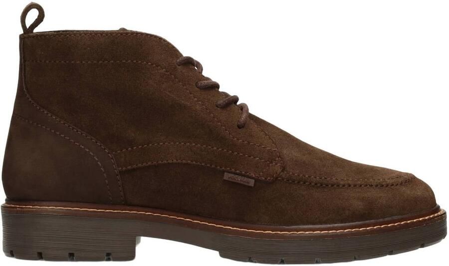 Poelman Veterboots ' NICK Herren Schnürschuhe' donkerbruin