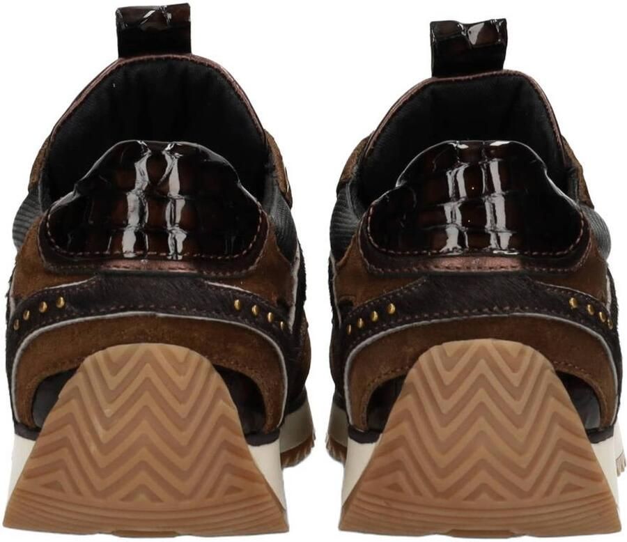 Poelman Sneakers laag ' VALERIA Damen Sneaker' bruin - Foto 2