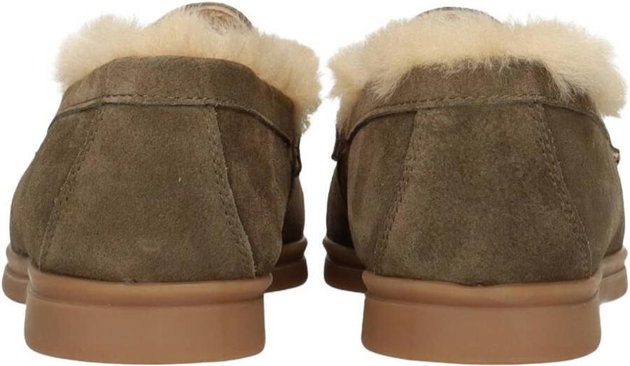 Poelman Zalama suède loafers donkergroen - Foto 2