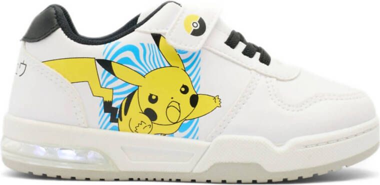 Pokémon sneakers met lichtjes wit
