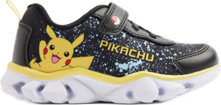 Pokémon sneakers met lichtjes zwart