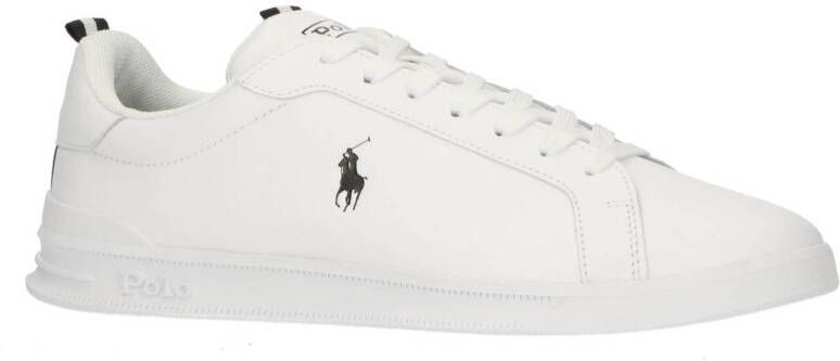 POLO Ralph Lauren Heritage Court leren sneakers wit