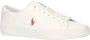 Polo Ralph Lauren Sneakers van leer met labelstitching model 'LONGWOOD' - Thumbnail 1