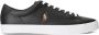 Ralph Lauren Zwarte casual herensneakers met lage profiel Black Heren - Thumbnail 1