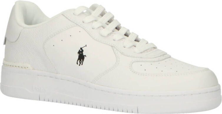 POLO RALPH LAUREN Ralph Lauren Lage Sneakers Heren Master Court Low Top Maat: 47 Materiaal: Leatherlook Kleur: Wit