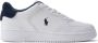 POLO Ralph Lauren Masters Court PP leren sneakers wit donkerblauw - Thumbnail 1