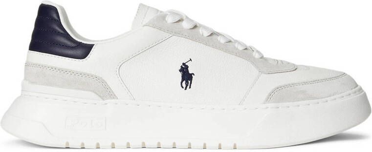 POLO Ralph Lauren RLite Sport leren sneakers wit blauw