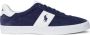 POLO Ralph Lauren suède sneakers donkerblauw - Thumbnail 1